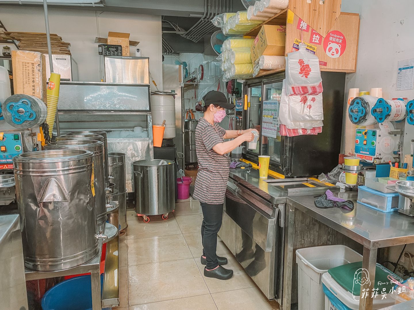 高記茶莊，必喝無憂茶，北投市場人氣排隊名店，茶葉不澀香甜又順口 @菲菲吳小姐