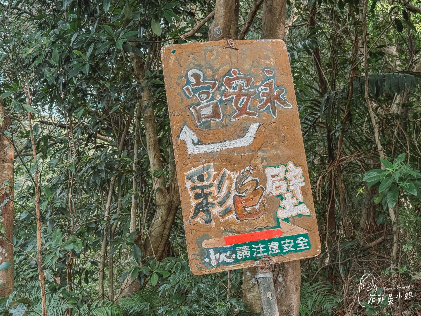 微笑山線-三峽一日遊怎麼玩？走訪鳶山彩壁、谷芳有機茶園DIY可愛茶母蟲、清琳咖啡下午茶 @菲菲吳小姐