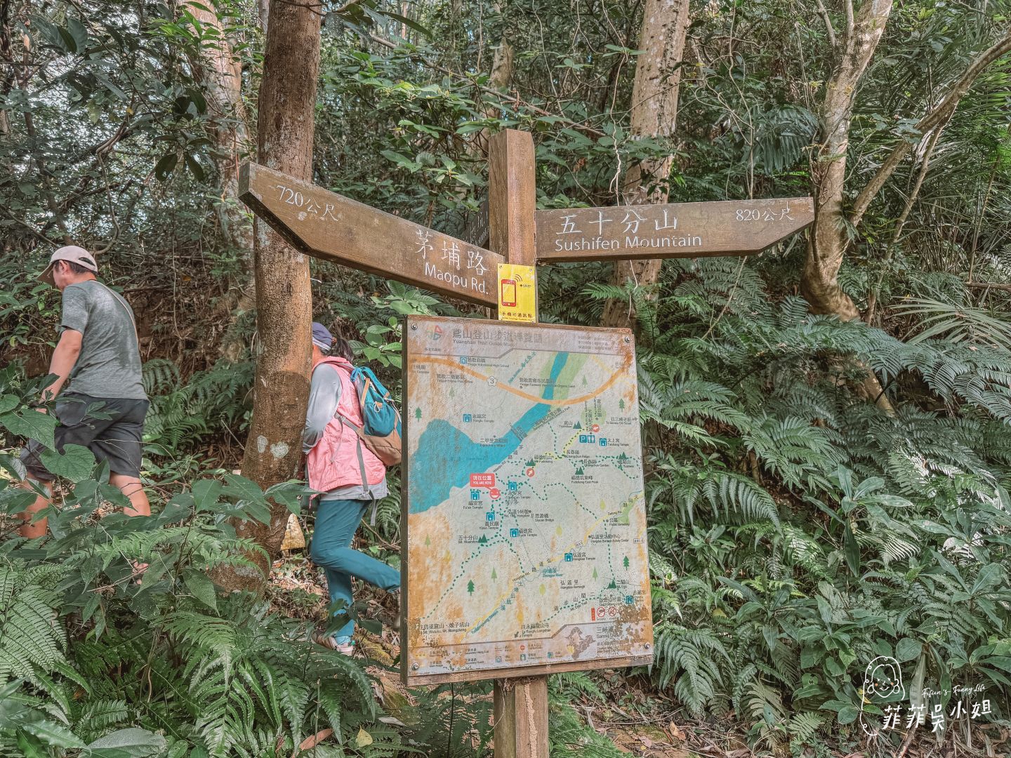 微笑山線-三峽一日遊怎麼玩？走訪鳶山彩壁、谷芳有機茶園DIY可愛茶母蟲、清琳咖啡下午茶 @菲菲吳小姐