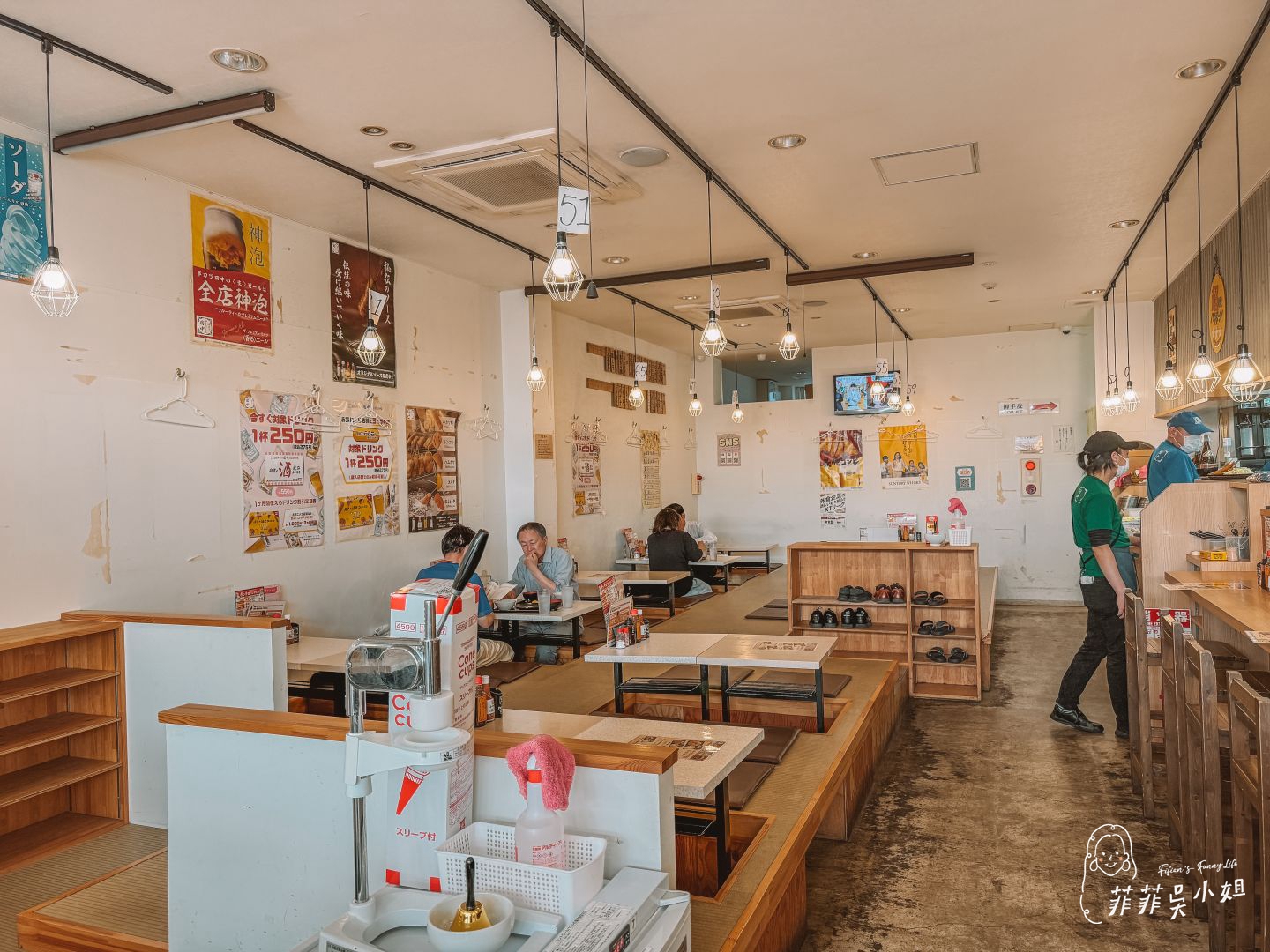 熊本下通什麼好吃？串炸田中-下通店，串カツ田中 @菲菲吳小姐