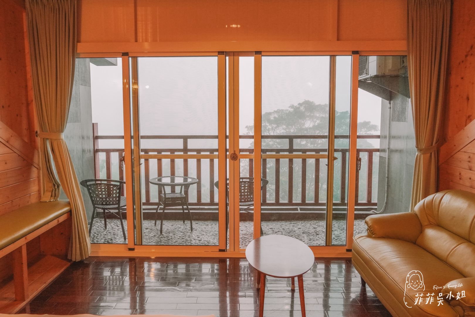 金台灣山莊，溪頭住宿推薦，環境乾淨，山景優美，山菜料理好好吃 @菲菲吳小姐