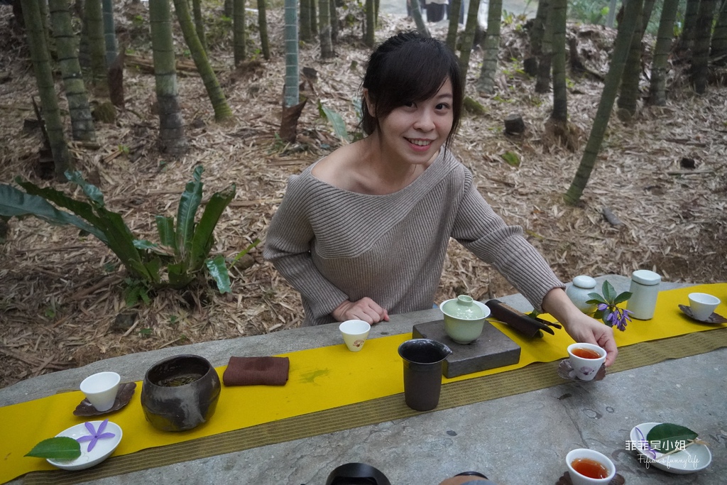 嘉義梅山，瑞里竹林茶席體驗，悠走綠色隧道、品茗慢生活 @菲菲吳小姐